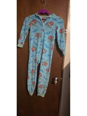 Star Wars Baby Yoda (Grogu) Hooded Fleece Onesie Pajamas Size 6/6X